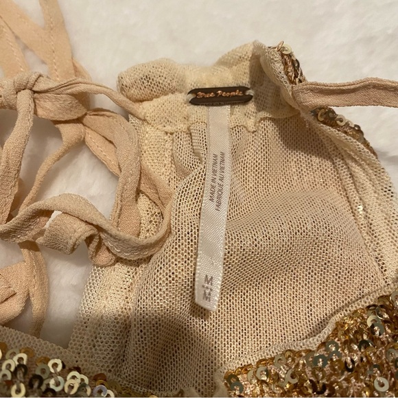 Sequin Back Bow Tie Top - Picture 7 of 10